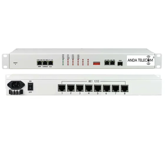 8 FXO FXS WITH 4E1& 4ETHERNET