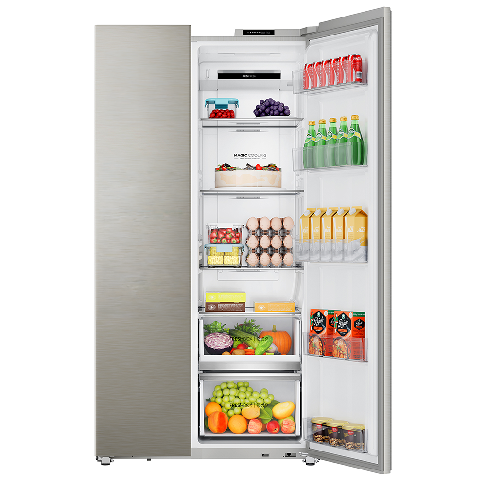 Haier 540 L 3 Star Frost Free Inverter Side by Side Refrigerator