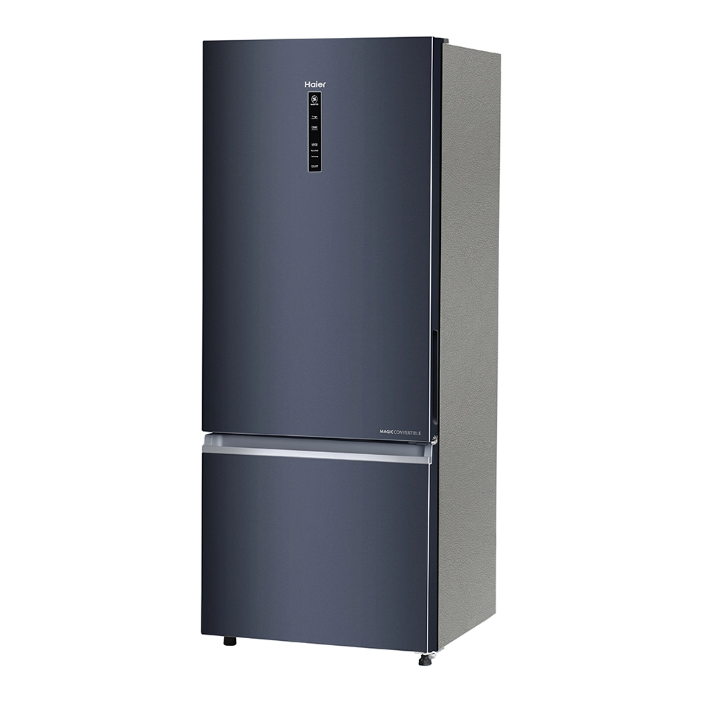Haier 445L 2 Star Graphite Black Bottom Mount Ref