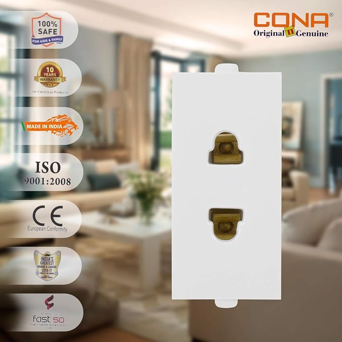 CONA 9301 Status 2 Pin Multi Socket 6A